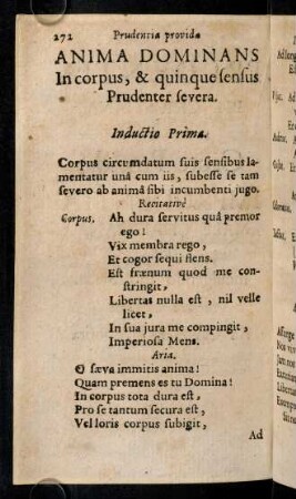 272-282, Inductio Prima; ...