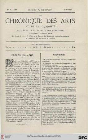 Nr. 31 (1er Octobre)