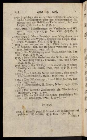 138-148a, Politici - Scriptores oeconomici