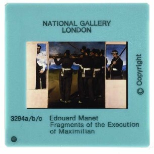 Manet, Die Erschießung des Kaisers Maximilian (London)