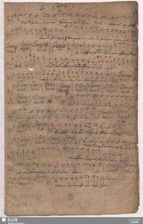 Cantus 1 [coro]
