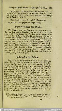 Schnupfen der Schafe