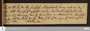 Brief von August Hermann Franckes an [Unbekannt].