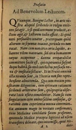 Responsionvm & Curationvm Medicinalivm Liber Vnvs