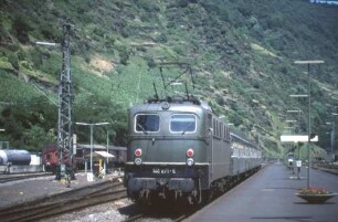 Cochem Lok 140 871 Nahverkehrszug COC-KO Bnb-Wagen