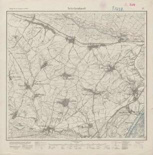 7014 (alte Nr.: 57) Scheibenhardt, Topogr. Karte v. Bayern 1:25000