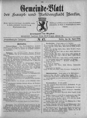 1914,17: No. 17, 26. April 1914