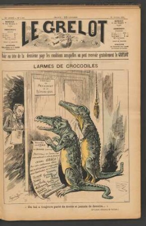 Larmes de crocodiles