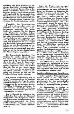 Internationale katholische Vereinigung für sozialen Dienst [Allgemeines]