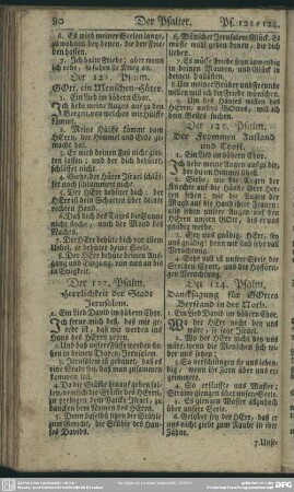 Der 121. Psalm