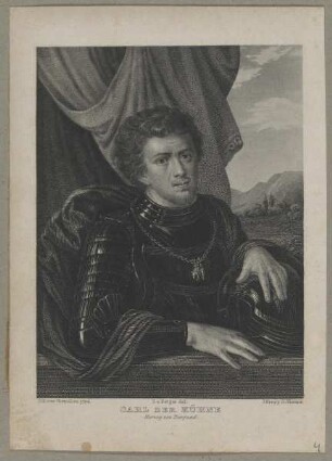 Bildnis des Karl von Burgund, gen. Karl der Kühne