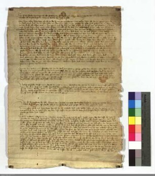 Ansprüche des Johann v. Fleckenbühl gen. Groppe an den D.O. zu Marburg u. Widerrede des Hermann v. Liederbach, Komthur.