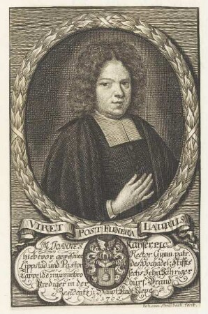 Bildnis des Joannes Kayser