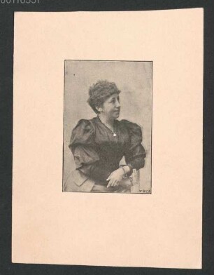 Johann Nepomuk Sepp (1816-1909) Nachlass: Karte von Anna Mayer-Bergwald an Johann Nepomuk Sepp - BSB Seppiana 65. Bergwald, Anna