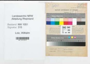 Entnazifizierung Wilhelm Lotz , geb. 10.06.1913 (Landwirt)