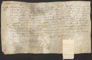 Jacques Davy du Perron (1556 - 1618) Autographen: Brief von Jacques Davy du Perron an Unbekannt - BSB Autogr.Cim. Du Perron, Jacques Davy