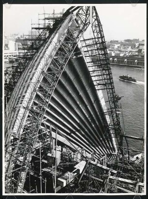 Opernhaus, Sydney: Baustelle