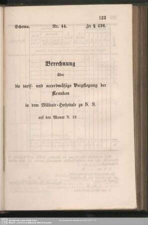 Schema. Nr. 44. Zu § 436.