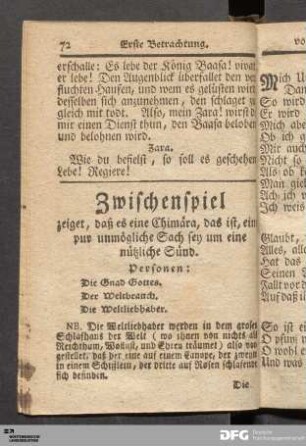 Zwischenspiel