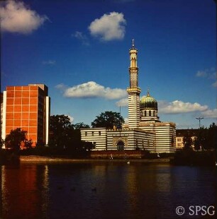 Potsdam, Dampfmaschinenhaus an der Havel.
