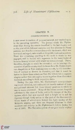 Chapter X: Correspondence, 1816