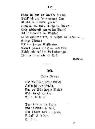 90. Eigene Melodie