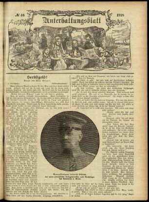 Ausgabe vom Sonntag, den 17. November 1918.