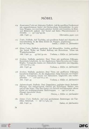 Möbel (Nr. 174-281)