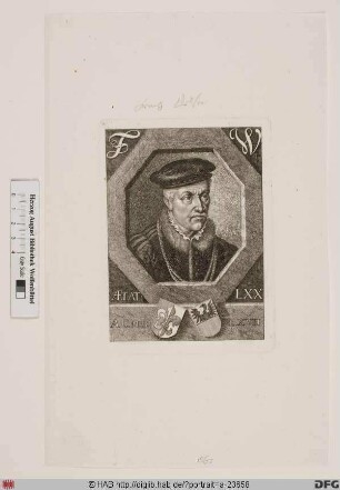 Bildnis Franz Welser (1567 Frhr. von Zinnenburg)