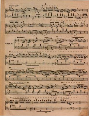 Ausgewählte Compositionen für das Pianoforte, 15. Variationen über eine Schweizer Arie ; op. 32