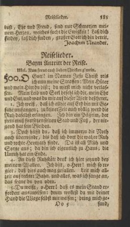 Reiselieder