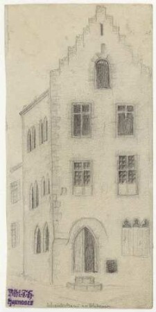 Johanniterhaus zu Gelnhausen, Giebelfront