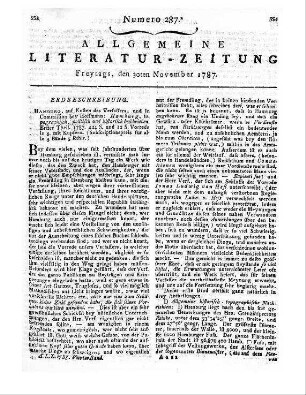 1787: Allgemeine Literatur-Zeitung