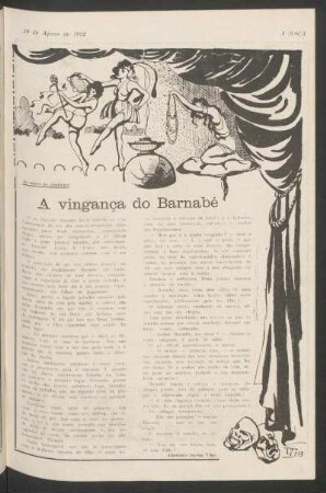 A vingança do Barnabé : Os contos do almirante