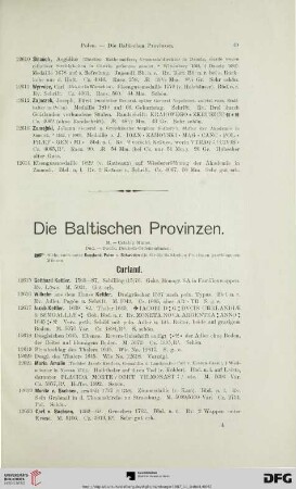 Die baltischen Provinzen (Nr. 12615-12661)