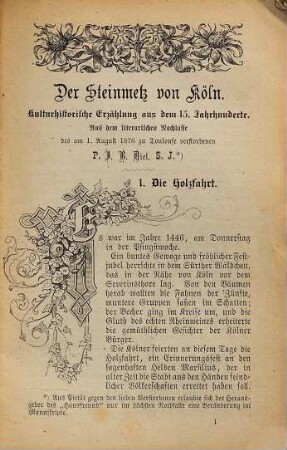 Der Hausfreund : katholischer Kalender für ..., 1878