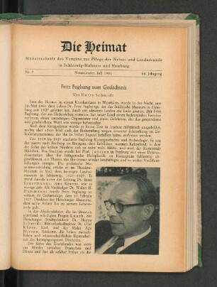 Fritz Fuglsang zum Gedächtnis