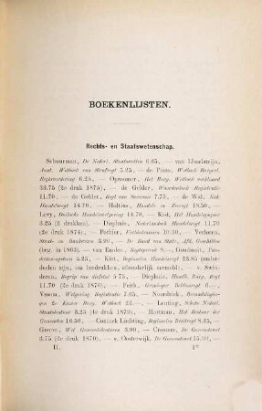 Bouwstoffen voor een geschiedenis van den Nederlandschen boekhandel, gedurende de halve eeuw 1830 - 1880 : Door A. C. Kruseman. Uitgegeven door de vereeniging ter bevordering van de belangen des boekhandelsten voordeele van het "Ondersteuningsfonds", II,1
