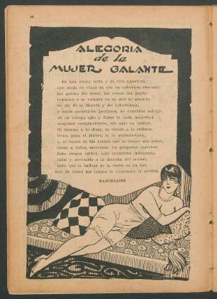 Alegoría de la mujer galante