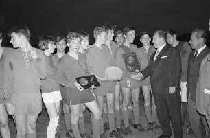 Fußballturnier um den Wilhelm-Reiser-Gedächtnis-Pokal des Fußballvereins Beiertheim anlässlich dessen 70jährigen Bestehens.