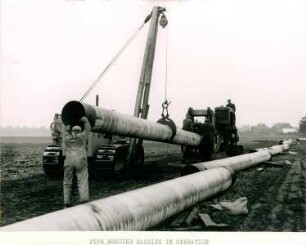 Rotterdam - Rhein - Ölleitung, 1959
