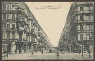 Ansichtskarte Falkensteinstraße Ecke Wrangelstraße [2/3]