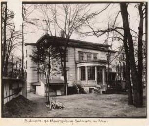 Villa Bleichröder, Berlin-Charlottenburg: Ansicht von Osten (aus: Julius Kohte, Alt-Berlin, Bauwerke in Berlin und Charlottenburg, aufgenommen 1907-1914)