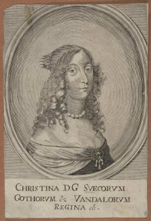 Bildnis der Christina, Königin von Schweden