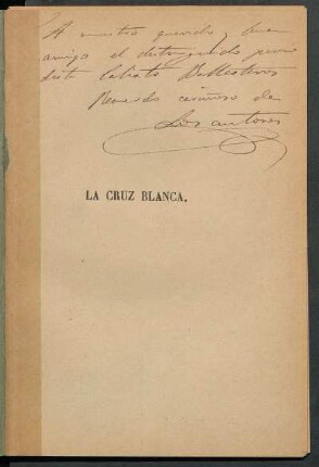 [Dedicatoria de los autores escrita a mano]
