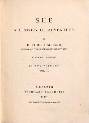 She : a history of adventure, 2