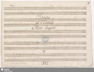 Sonatas - Mus.3065-T-1,35 : cemb : B|b