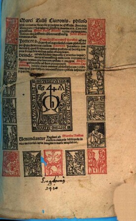 Marci Tullij Ciceronis ... De officiis, amicitia, senectute [et] paradoxis illustria monimenta