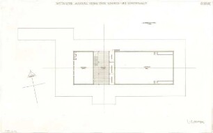 Gsaenger, Gustav; Augsburg (Bayern); Kongress- und Konzerthalle, Neubau - Grundriss 2. OG