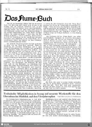 Das Flume-Buch